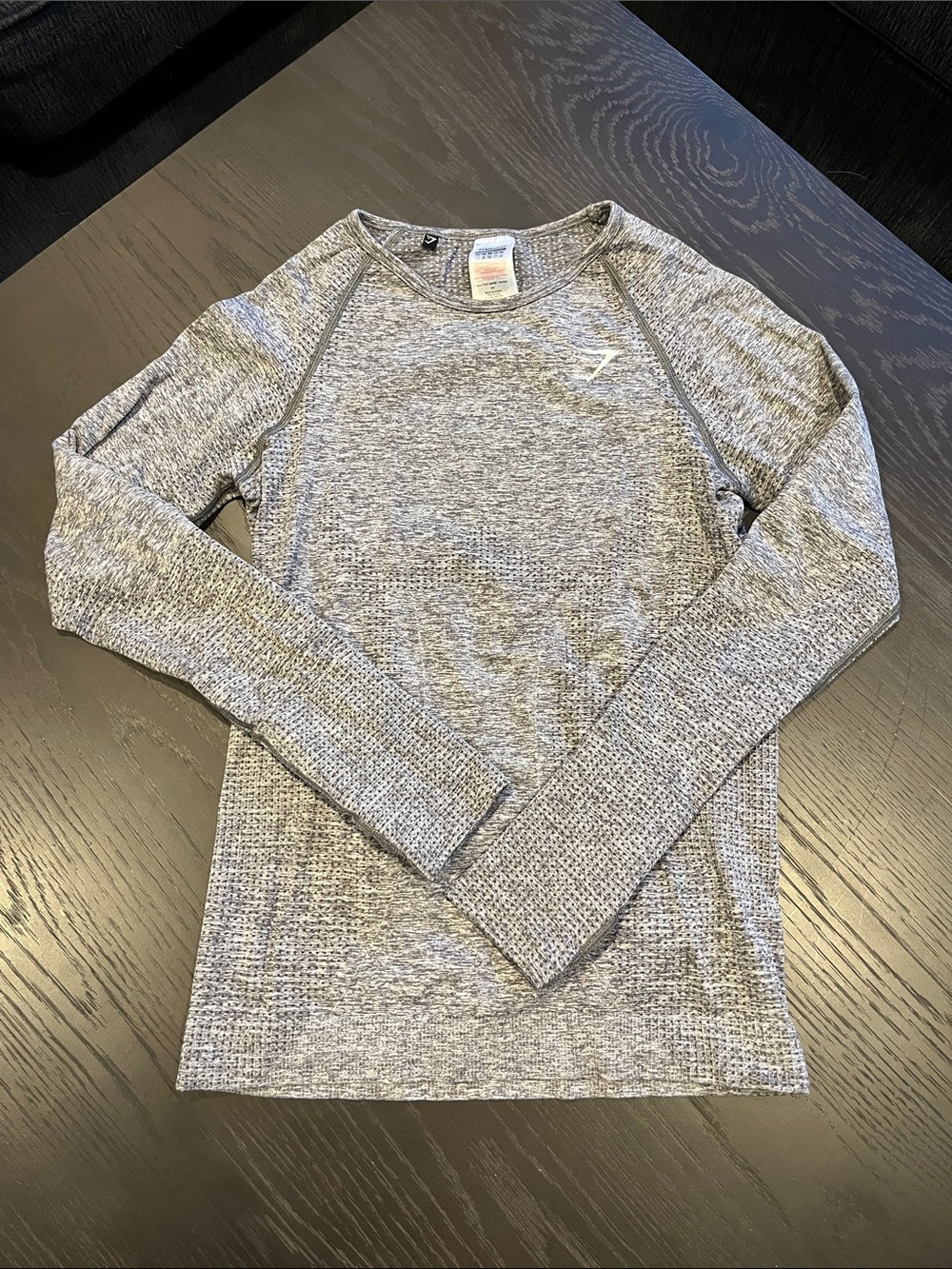 Gymshark Women's Seamless Long Sleeve Top - Heather Gray